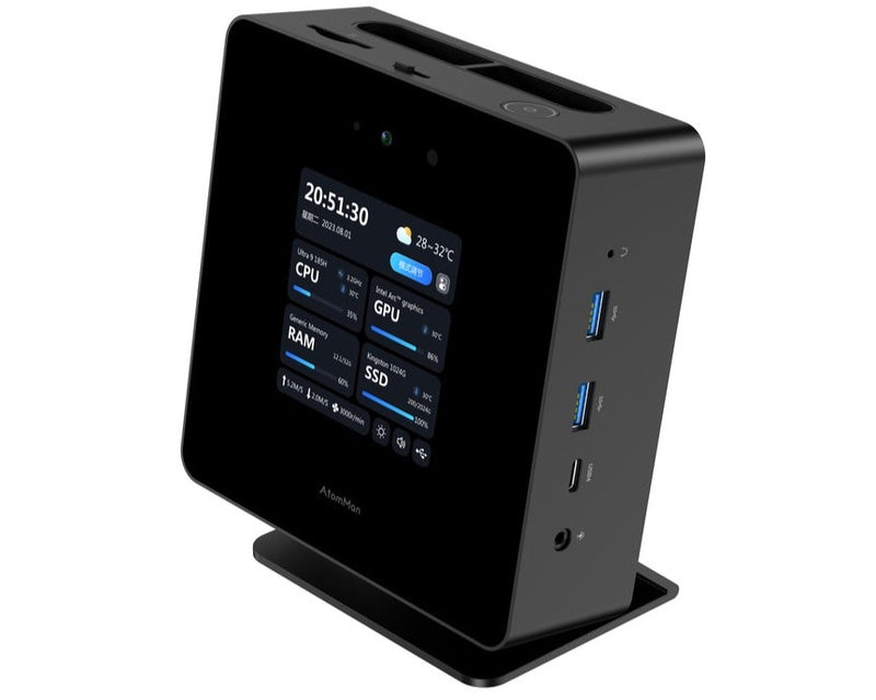 Minisforum CS-AX7TU9A AtomMan X7 Ti Mini PC (Intel Core Ultra 9 185H / 32GB DDR5 Ram / 1TB SSD / Windows 11 Pro)