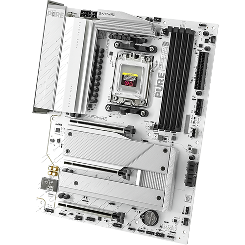 SAPPHIRE PURE B850A WIFI 7 DDR5,Socket AM5 ATX Motherboard