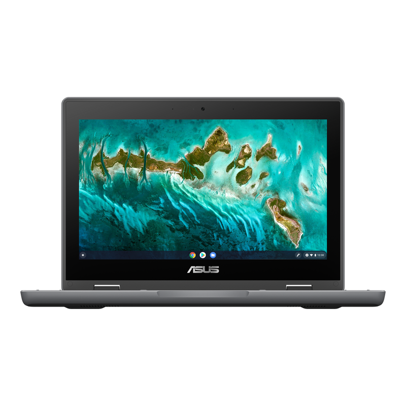 ASUS Chromebook Flip CR1- Gray / 11.6 Flip+Touch / HD / N4500 / 4G / 32G eMMC / Chrome OS (3 Year) - CR1100FKA-BP0275 