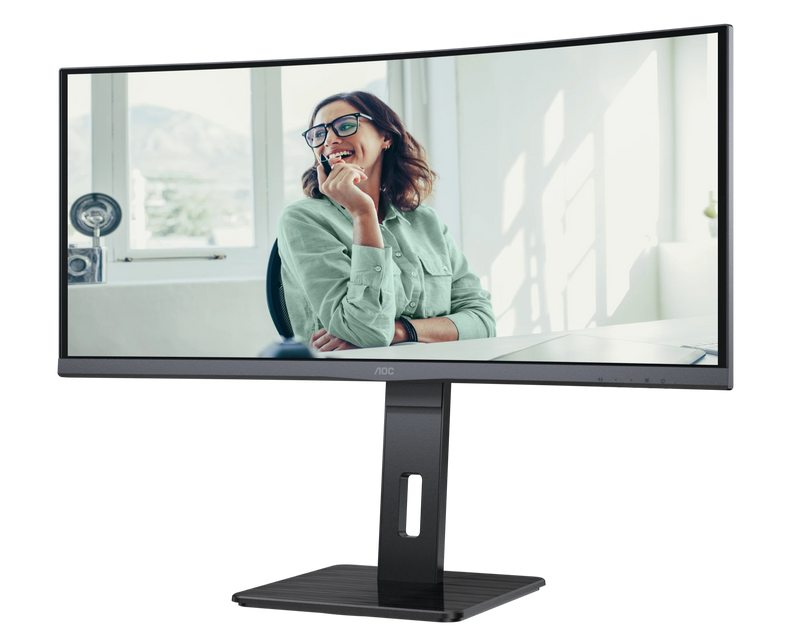 AOC 34" CU34P3CV 100Hz WQHD 3440 x 1440 VA (21:9) 曲面顯示器