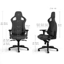 noblechairs EPIC TX-FABRIC GRAY 布藝人體工學高背電競椅 (包送貨及安裝)