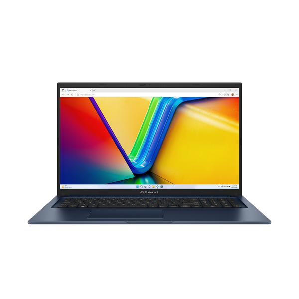 ASUS Vivobook 17 - Blue / 17.3 / FHD / Core 5 120U / 8G+8G / 512G SSD / W11H (2年保養) - X1704VAP-QB5030W