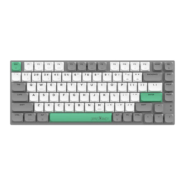 JamesDonkey S1 Cyan Low Profile Brown Switch Gaming Keyboard