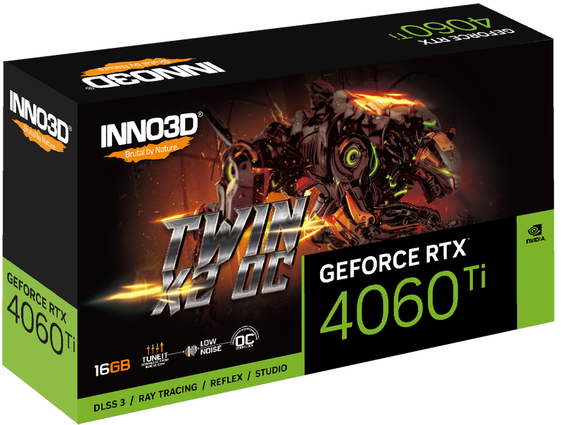 INNO3D RTX 4060 Ti TWIN X2 16GB GDDR6