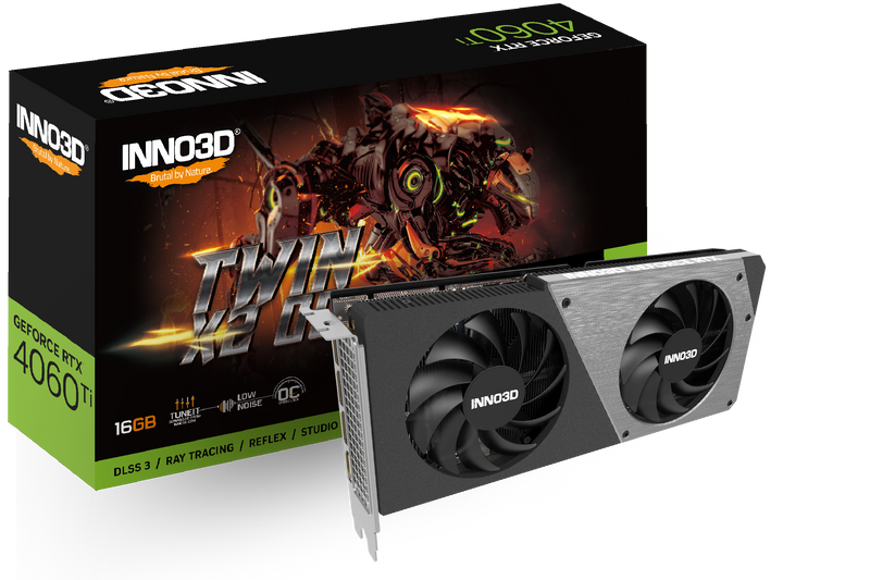 INNO3D RTX 4060 Ti TWIN X2 16GB GDDR6