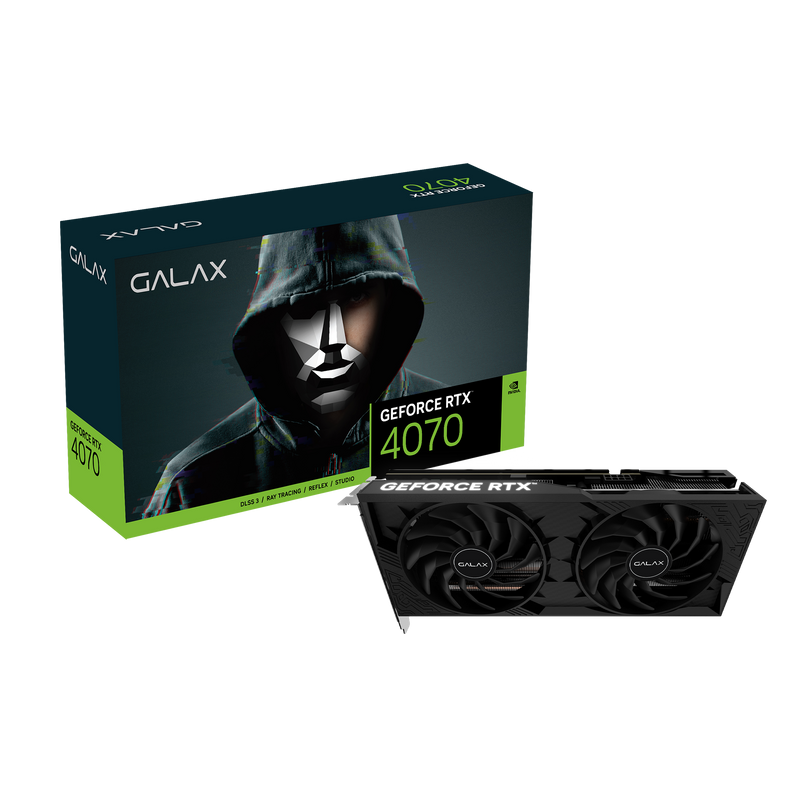 GALAX RTX 4070 1-Click OC 2X 12GB GDDR6X