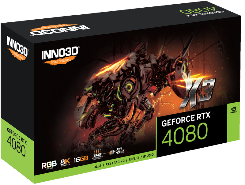 INNO3D RTX 4080 X3 16GB GDDR6X