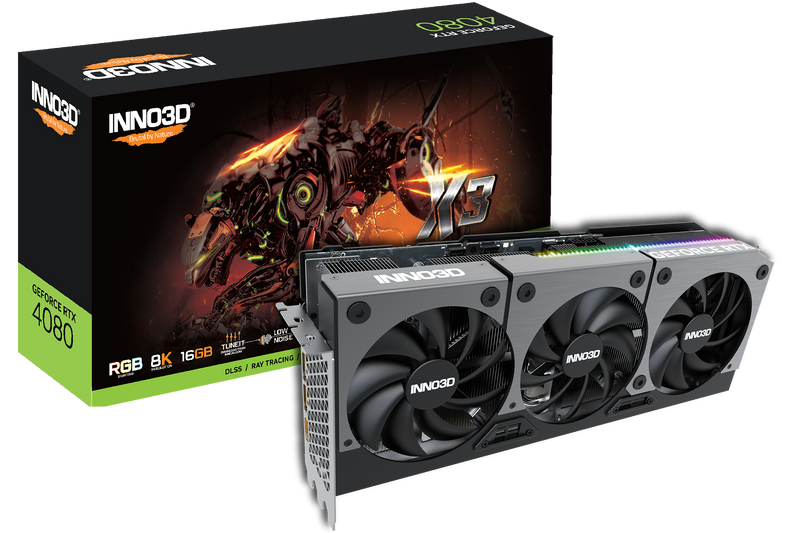 INNO3D RTX 4080 X3 16GB GDDR6X