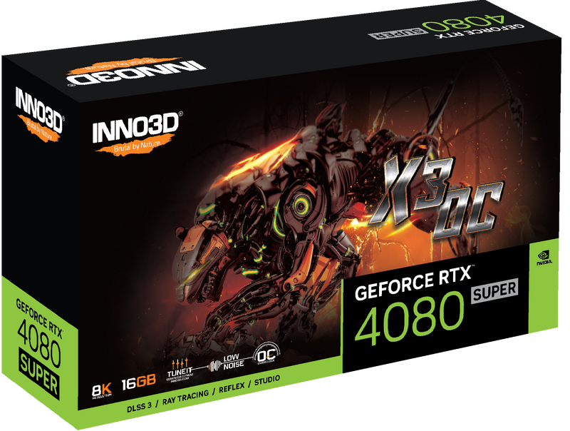 INNO3D GeForce RTX 4080 Super X3 OC 16GB GDDR6X