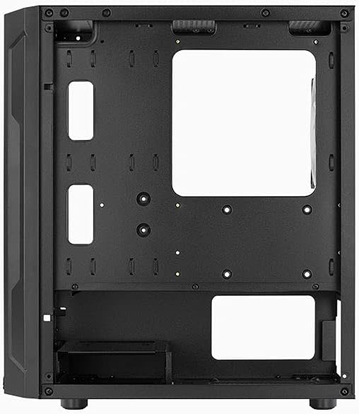 AeroCool Trinity Mini FRGB Black Tempered Glass Micro-ATX Case 