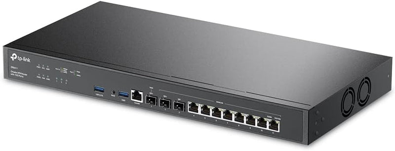 TP-Link ER8411 Enterprise Wired 10G Omada VPN Router Up To