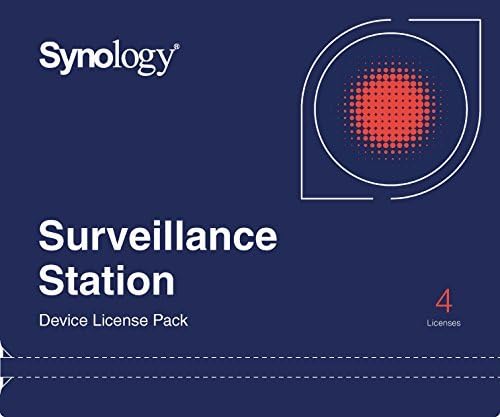 Synology 4Users Surveillance Device License Pack HD-IPCAM4