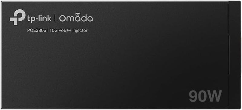 TP-Link TL-POE380S Omada PoE++ Injector Adapter with Plug &amp; Play Easy Installation and Wall-Mounting and Desktop Design