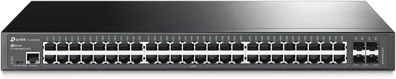 TP-Link TL-SG3452X JetStream 48 Port Gigabit L2+ Managed Switch With 4 10G SFP+ Slots