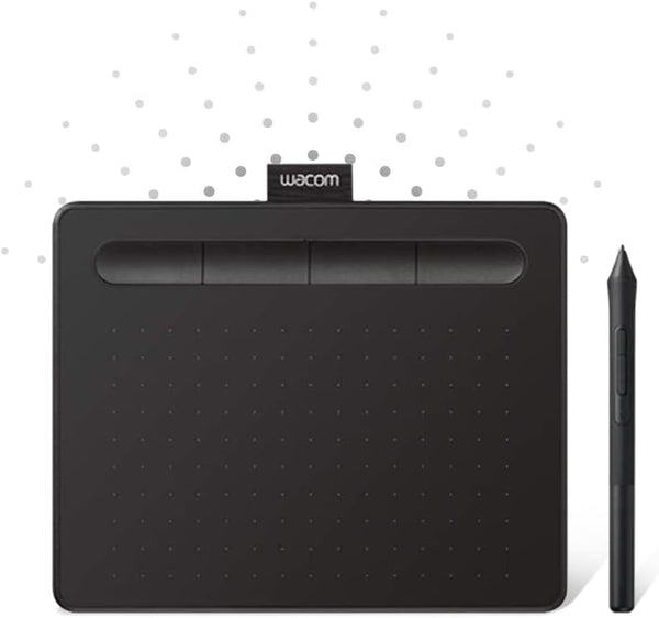Wacom Intuos S Digital Drawing Tablet Black (CTL-4100/K0-C) 