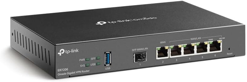 TP-Link ER7206 Network Safe Stream Gigabit Multi Wan VPN Router