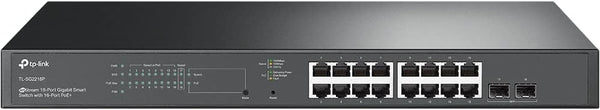 TP-Link Omada TL-SG2218P JetStream 18 Port Gigabit Smart Switch with 16 Port PoE+ (150w)