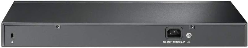 TP-Link TL-SL1218MP 16 Port 10/100 Mbps 2 Port Gigabit Rackmount Switch with 16 Port PoE+ (250W)