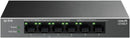 TP-Link TL-LS106LP 6-Port 10/100 Mbps Desktop Switch with 4-Port PoE (TP-NE-LS106LP)