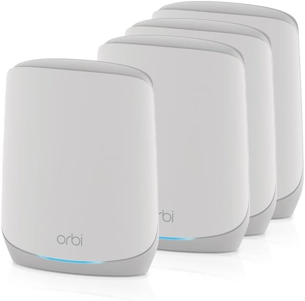 NETGEAR Orbi RBK764S AX5400 Whole Home Tri-Band Mesh WiFI 6 System (4件裝)