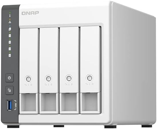 QNAP TS-433-4G 4-Bay NAS (ARM quad-core Cortex-A55 CPU, 4GB Ram) 