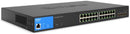 Linksys LGS328MPC-EU 24-Port Managed Gigabit PoE+ Switch with 4 x 10G SFP+ Uplinks 410W TAA Compliant (5 year)