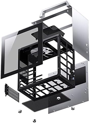 JONSBO T8 PLUS (Silver 銀色) 便携式 ITX Portable Case