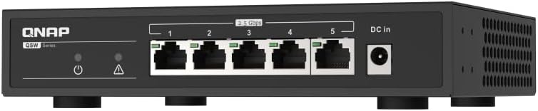 QNAP QSW-1105-5T 2.5GbE Unmanaged Switch