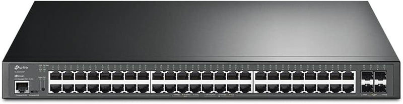 TP-Link JetStream 48-Port Gigabit and 4-Port 10GE SFP+ L2+ Managed Switch with 48-Port PoE+ 管理型交換器 TL-SG3452XP