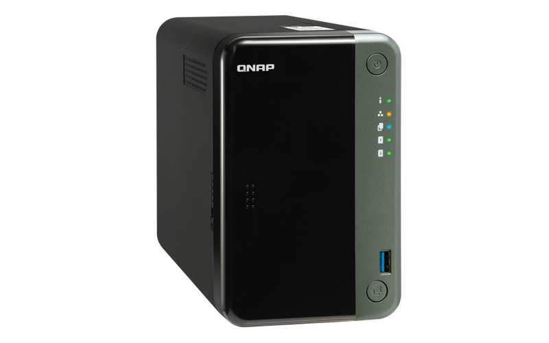 QNAP TS-253D-4G 2-Bay NAS (Intel Celeron J4125 2.0GHz Quad Core CPU, 4GB DDR4 SODIMM Ram)
