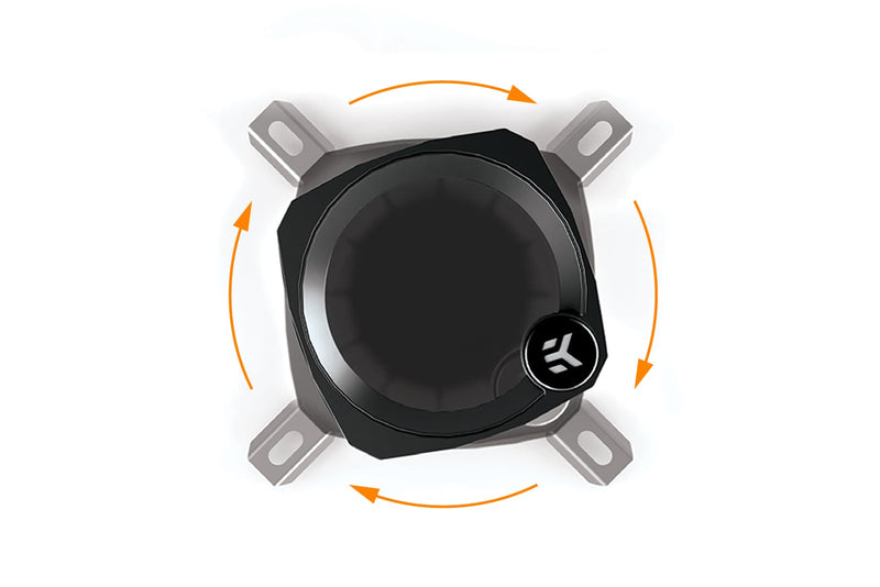 EKWB EK-Nucleus AIO CR360 Lux Dark 360mm Liquid CPU Cooler 3831109900178