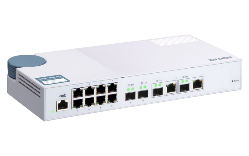 QNAP QSW-M408-2C L2 Web-Managed 10GbE Switch