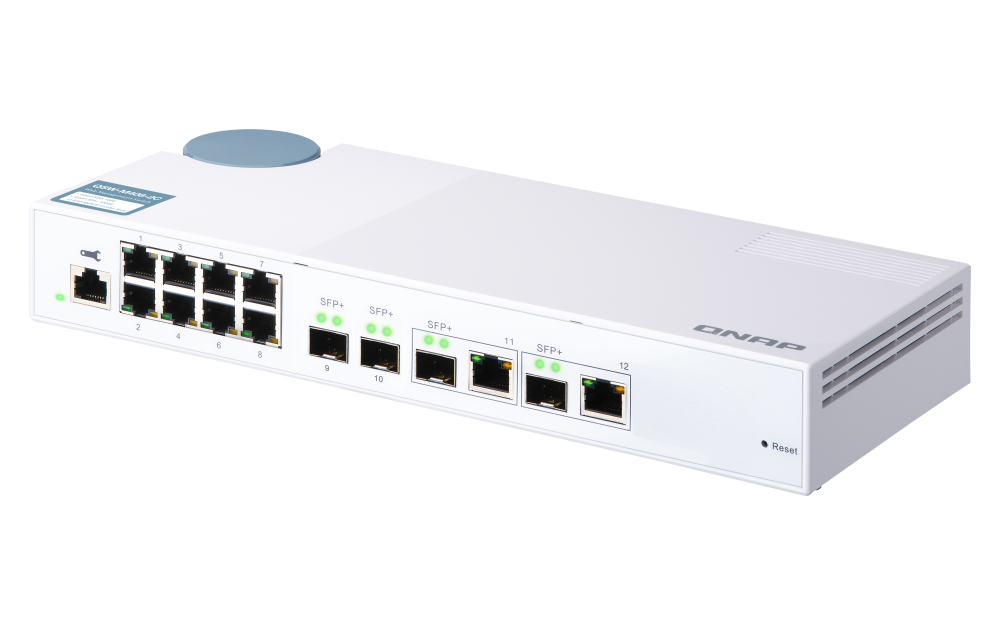QNAP QSW-M408-2C L2 Web-Managed 10GbE Switch