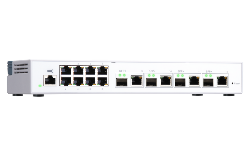 QNAP QSW-M408-4C L2 Web-Managed 10GbE Switch