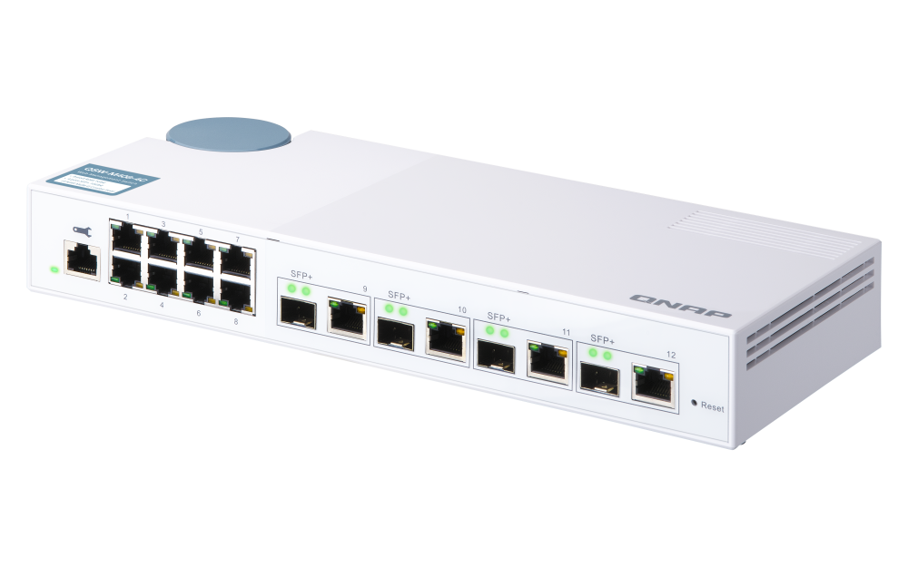 QNAP QSW-M408-4C L2 Web-Managed 10GbE Switch QNAP QSW-M408-4C L2 Web-Managed 10GbE Switch