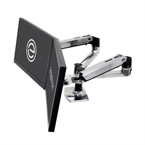 Ergotron LX Dual Side-by-Side Arm Dual side-by-side monitor arm bracket 45-245-026 