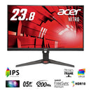 Acer Nitro XV0 XV240YX1BMIIPRX 電競顯示器 (23.8"、1920 x 1080 (FHD)、IPS、16:9、200Hz) - 3年上門保養