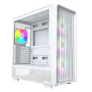 Montech X5 BK ATX Case (白色/White)(內置4把ARGB 風扇)