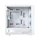 Montech X5 BK ATX Case (白色/White)(內置4把ARGB 風扇)
