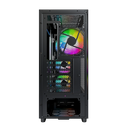 Montech X5 BK ATX Case (黑色/Black)(內置4把ARGB 風扇)