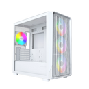 Montech X5M Micro-ATX Case (White/白色)(內置4把ARGB 風扇) CA-MX5MW