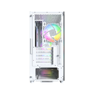 Montech X5M Micro-ATX Case (White/白色)(內置4把ARGB 風扇) CA-MX5MW