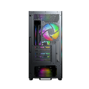 Montech X5M Micro-ATX Case (Black/黑色)(內置4把ARGB 風扇) CA-MX5MB