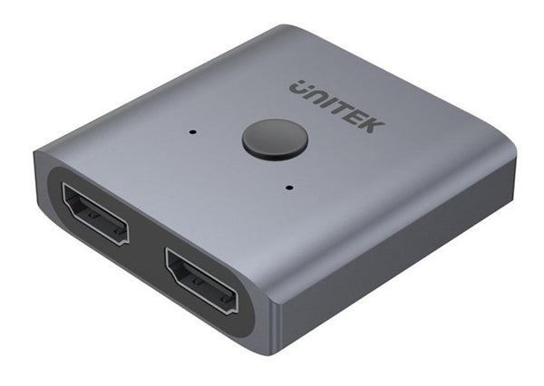 UNITEK V1127A 4K Aluminium HDMI 2.0 Switch 2-To-1 Bi-Directional 785-2695D