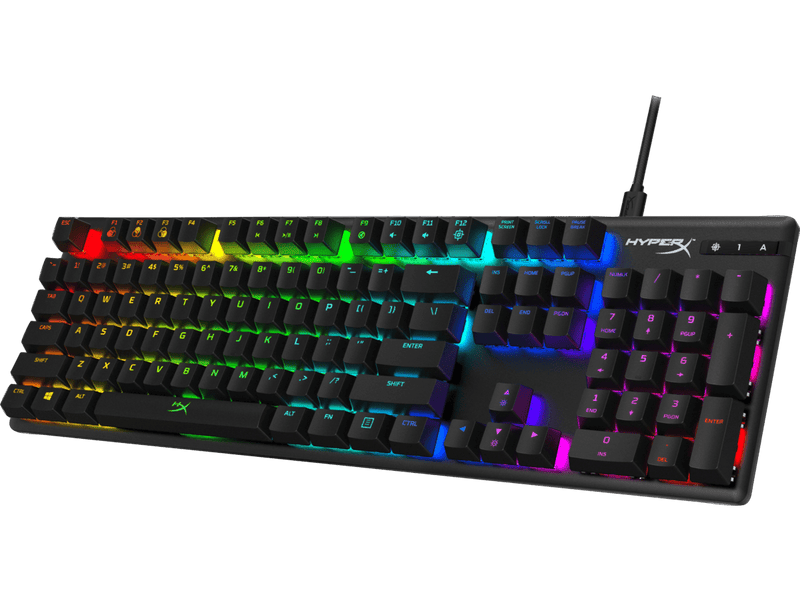 HyperX Alloy Origins Mechanical Gaming Keyboard (HyperX Aqua Switch) - 4P5N9AA
