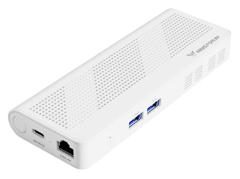 Minisforum CS-MFS100 S100 Palm Size Mini PC (Intel Processor N100 / 8GB LPDDR5 Ram / 256GB SSD / Windows 11 Home)