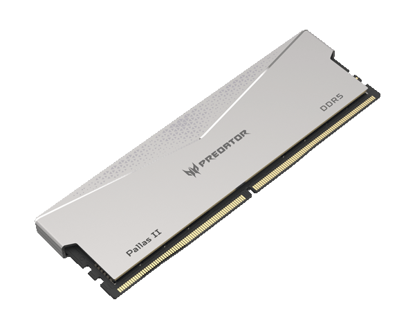 Acer 32GB Kit (2x16GB) Predator PALLAS II Silver BL.9BWWR.350 CL30 DDR5 6000MHz Memory (RM-AP5D32W) 