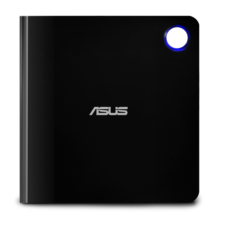 ASUS SBW-06D5H-U/BLACK Slim Portable Blu-ray Writer (USB Type-C and Type-A) 