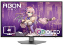 AOC 31.5" AGON AG326UD 0.03ms 165Hz 4K UHD QD-OLED (16:9) 電競顯示器