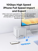 ORICO StudioLink 13-in-1 Docking Station with M.2 NVMe&NGFF & 3.5" Hard Drive Enclosure MC35M